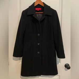 Anne Klein Women's 3/4 length Black Coat